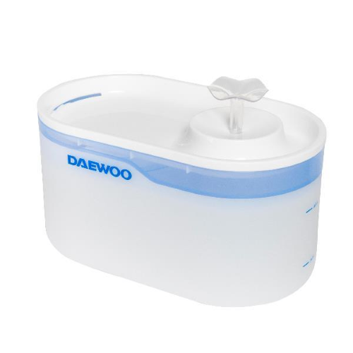 DAEWOO D-WF11626T-W SMART PET WATER FOUNTAIN FONTANA D'ACQUA AUTOMATICA 2.6 LT PER ANIMALI CON APP DEDICATA TUYA MOTORE SILENZIOSO BIANCO